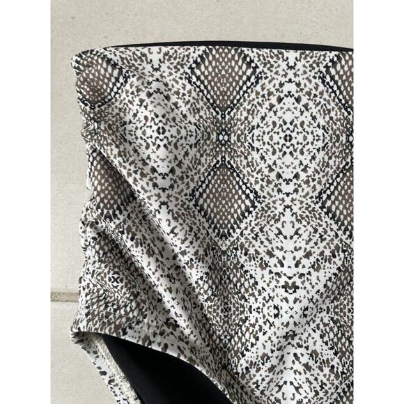 Coco Reef Swim Bikini Bottom High Waist Animal Print Swimwear - Picture 2 of 7